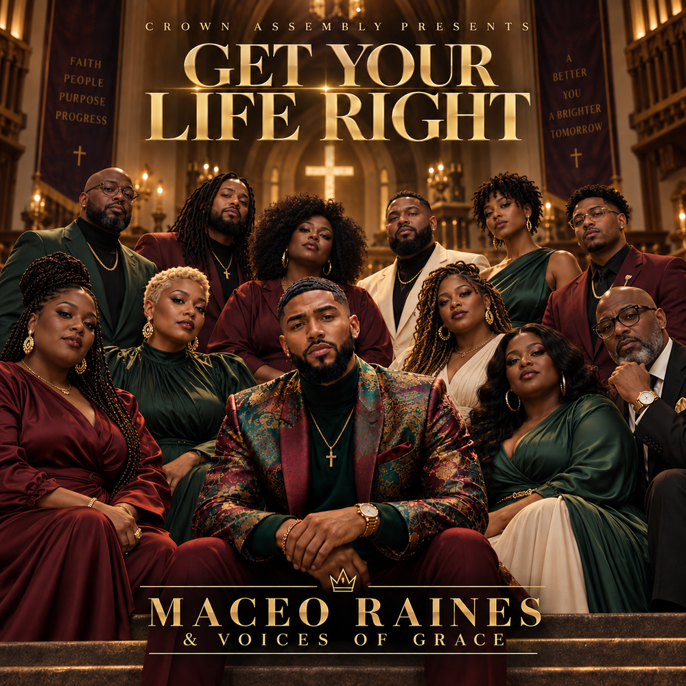 Get Your Life Right cover featuring Maceo Raines and Voices of Grace