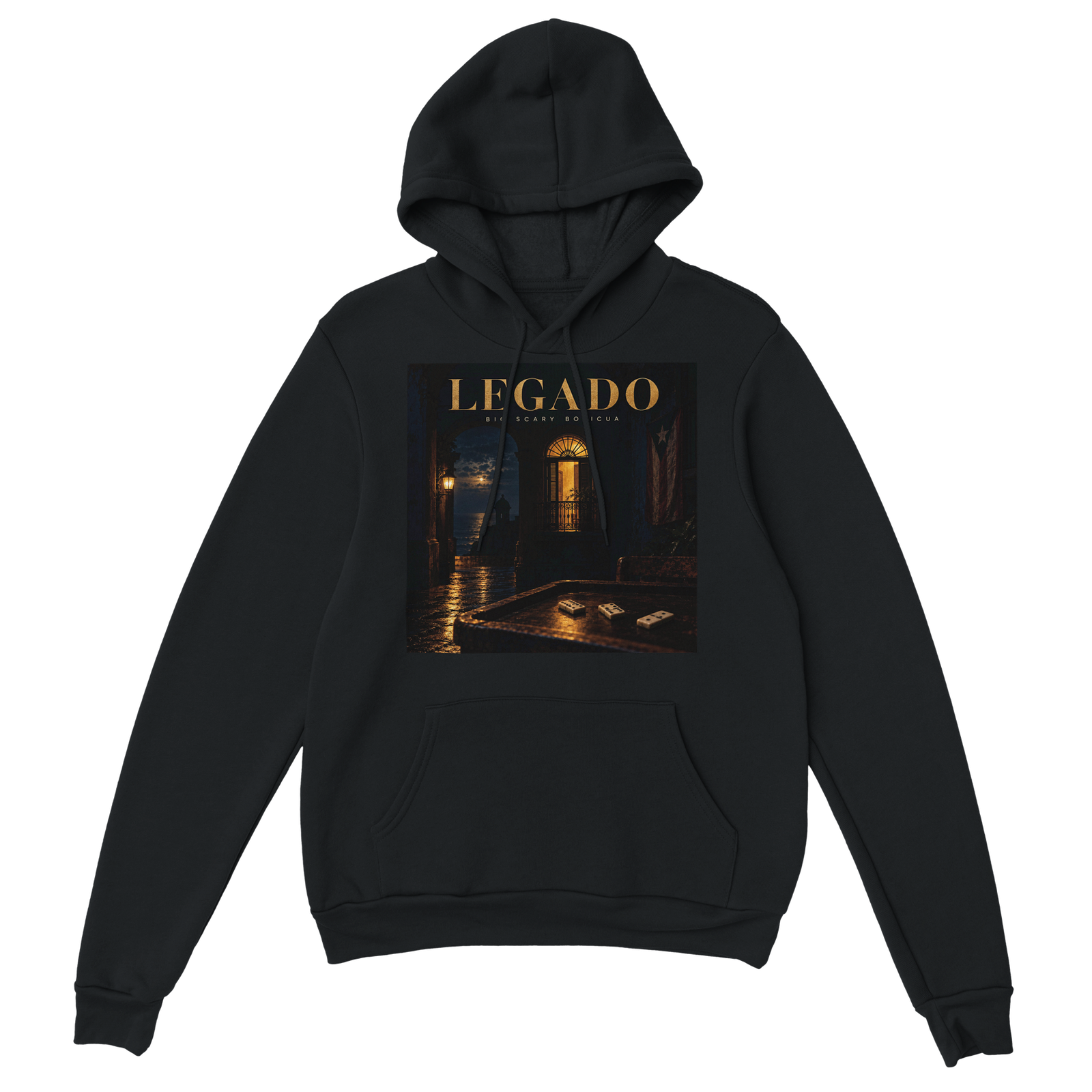 Legado Hoodie featuring the Legado album artwork