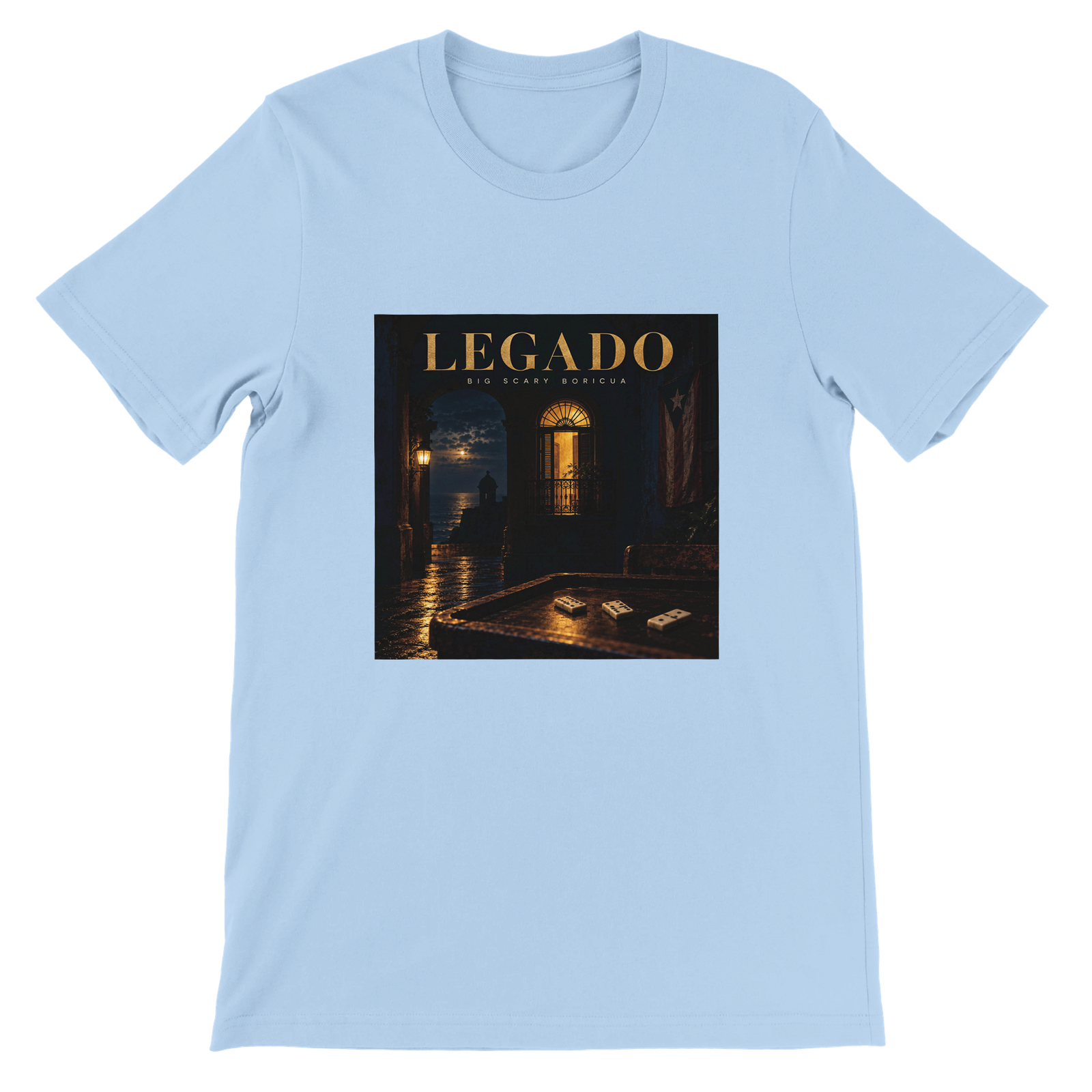 Legado T-Shirt featuring the Legado album artwork