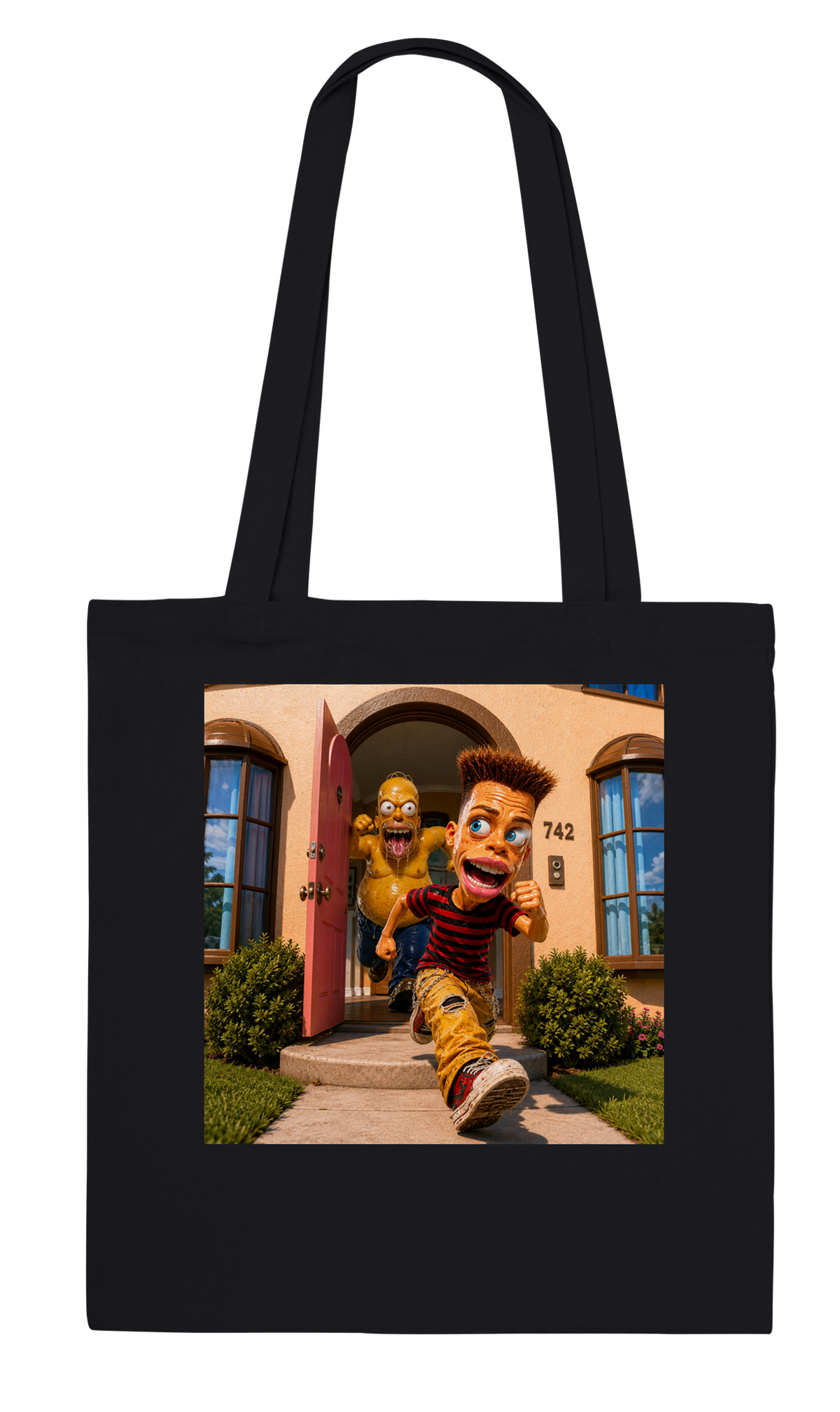 Homer Let The Barts Out - Tote bag