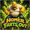 Homer Let The Farts Out - Fine Art Poster