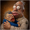 Grampa Put The Maggies Down - Fine Art Poster