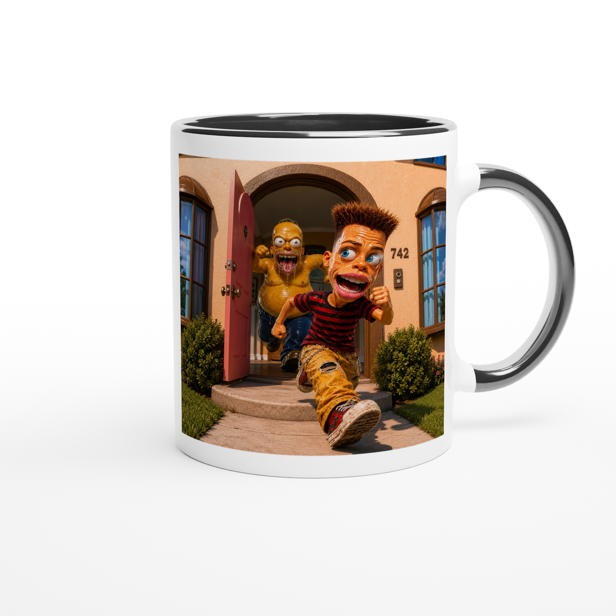 Homer Let The Barts Out - Ceramic Mug