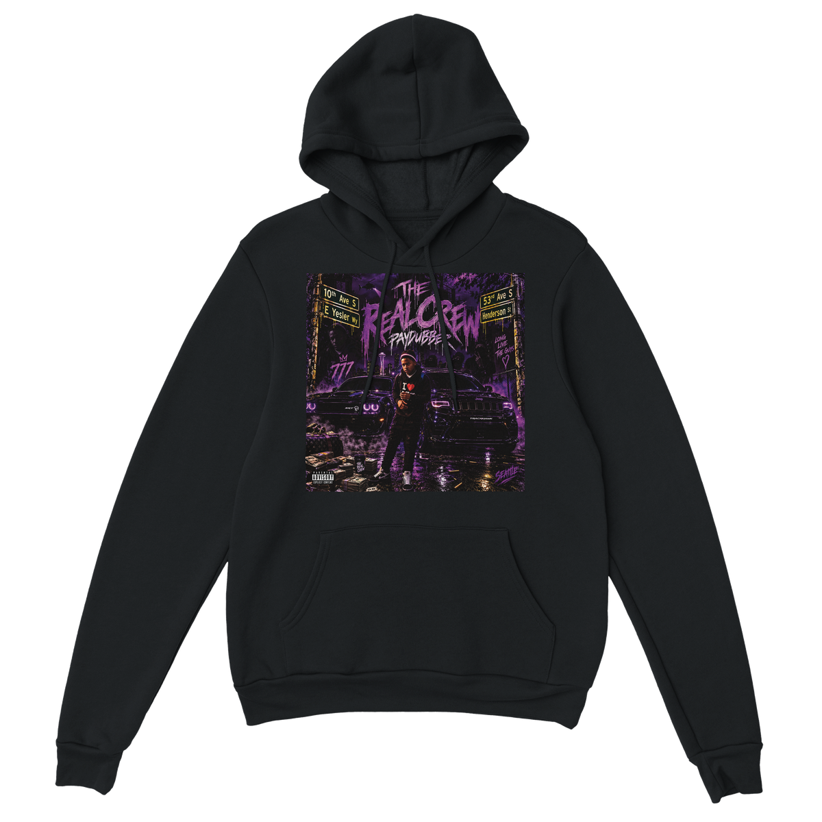 The Real Crew (feat. Paydubber) - Classic Unisex Pullover Hoodie