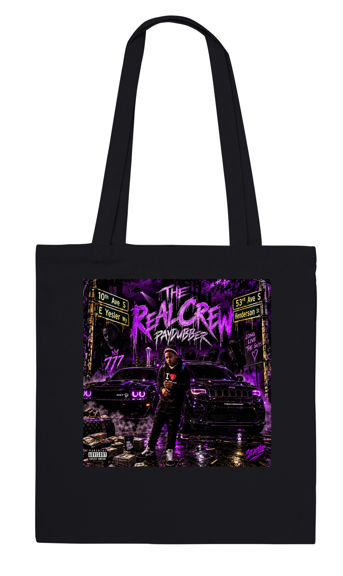 The Real Crew (feat. Paydubber) - Tote bag
