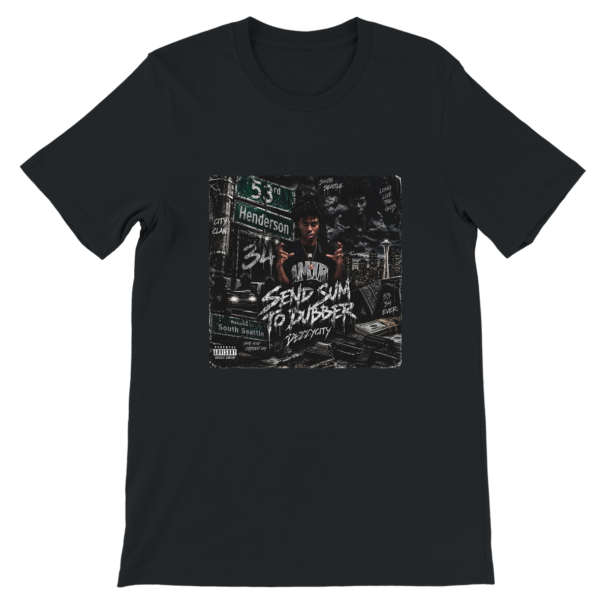 send sum to dubber (feat. dezzycity) - Unisex T-Shirt
