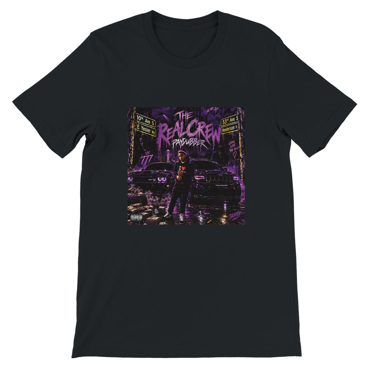 The Real Crew (feat. Paydubber) - Unisex T-Shirt