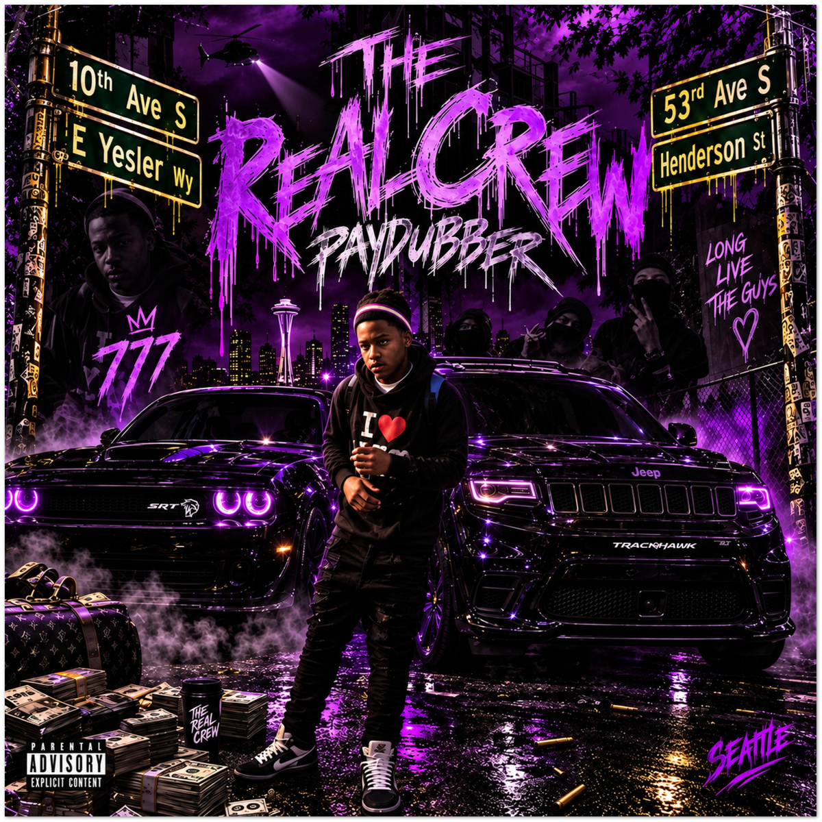 The Real Crew (feat. Paydubber) - Fine Art Poster