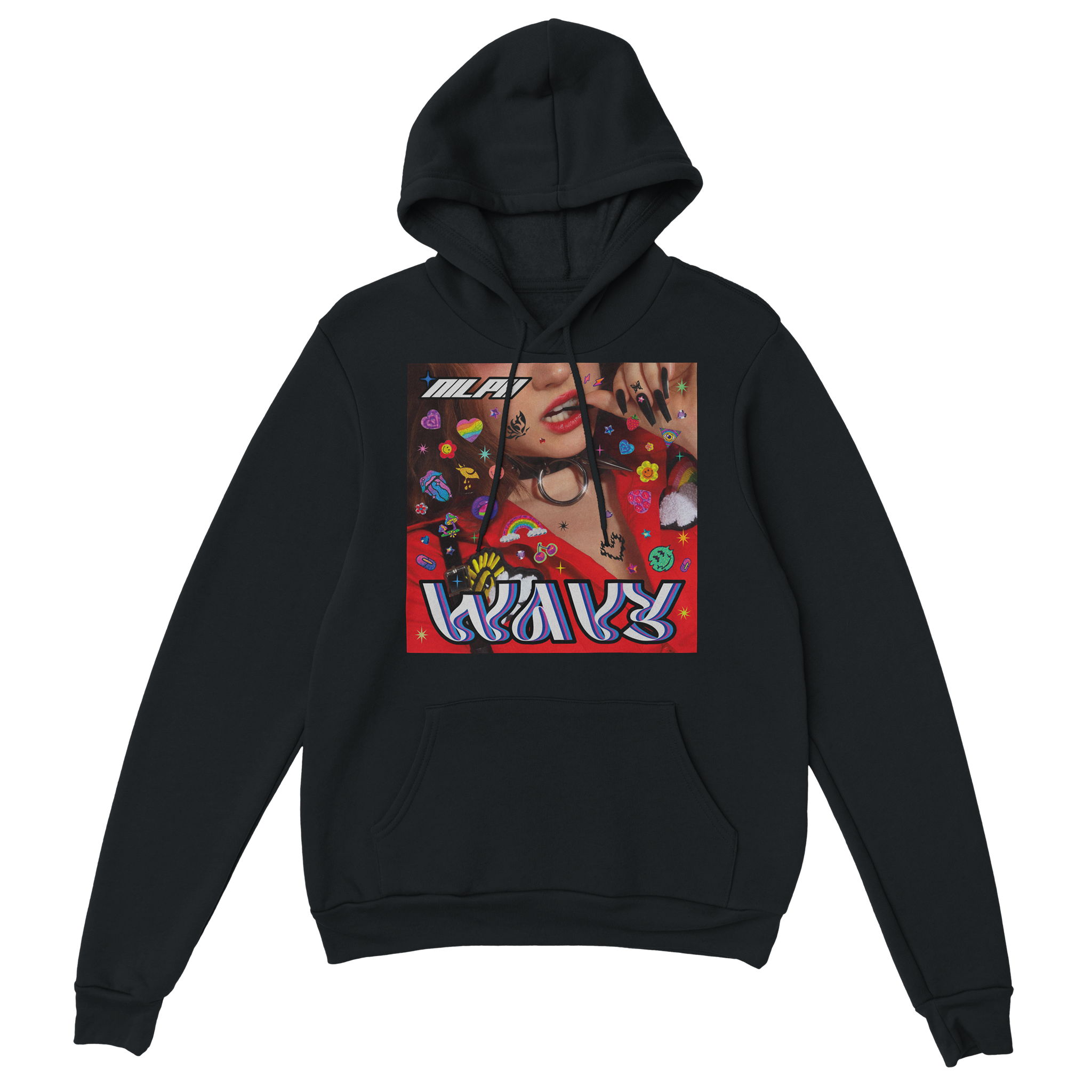 Wavy - Classic Unisex Pullover Hoodie