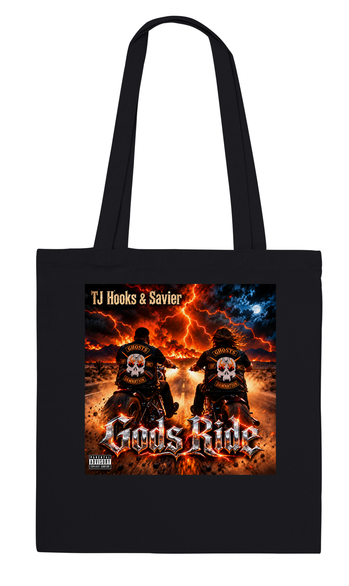 GODS RIDE (feat. Savier) - Tote bag
