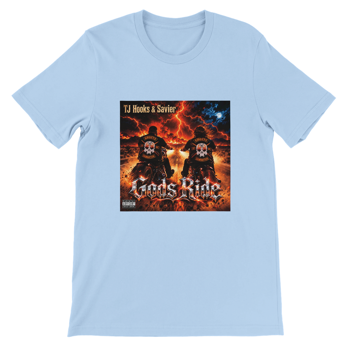 GODS RIDE (feat. Savier) - Unisex T-Shirt