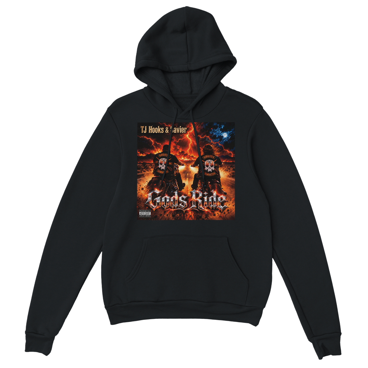 GODS RIDE (feat. Savier) - Classic Unisex Pullover Hoodie