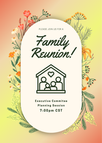 Collier Family Reunion Executive Planning