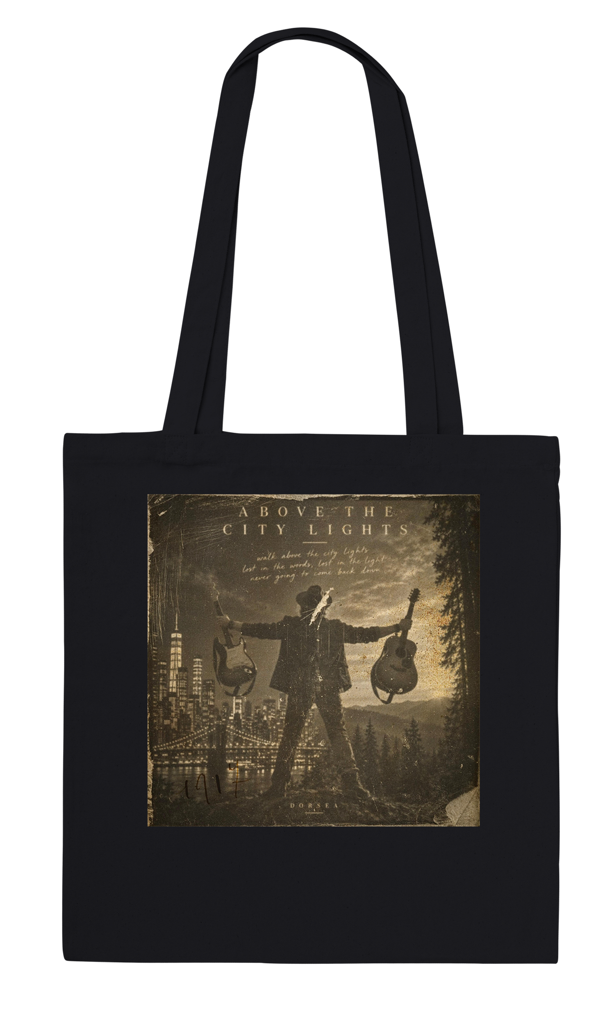 Above The City Lights - Tote bag