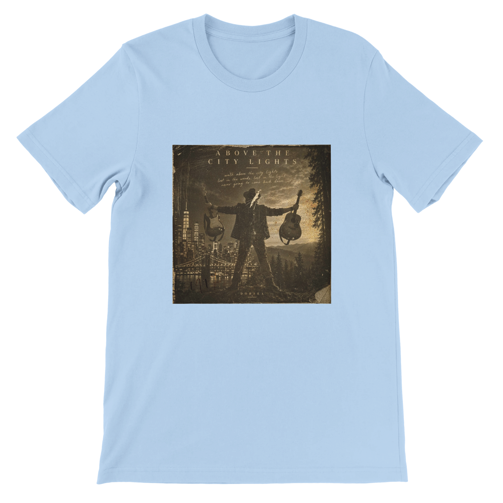 Above The City Lights - Unisex T-Shirt