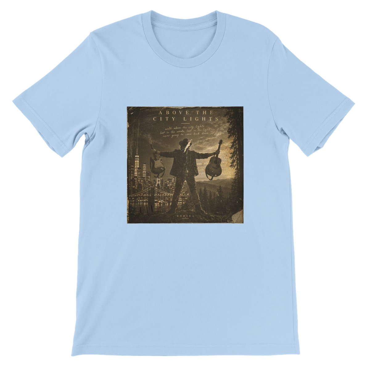 Above The City Lights - Unisex T-Shirt