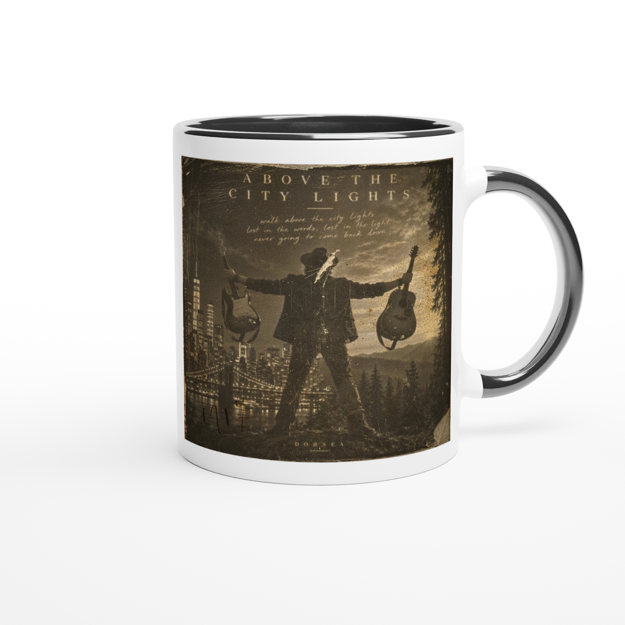 Above The City Lights - Ceramic Mug