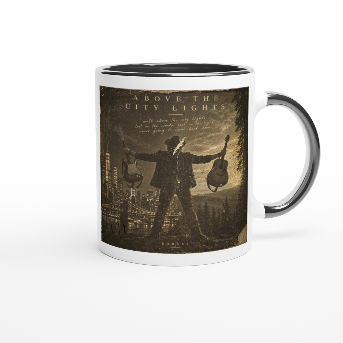 Above The City Lights - Ceramic Mug