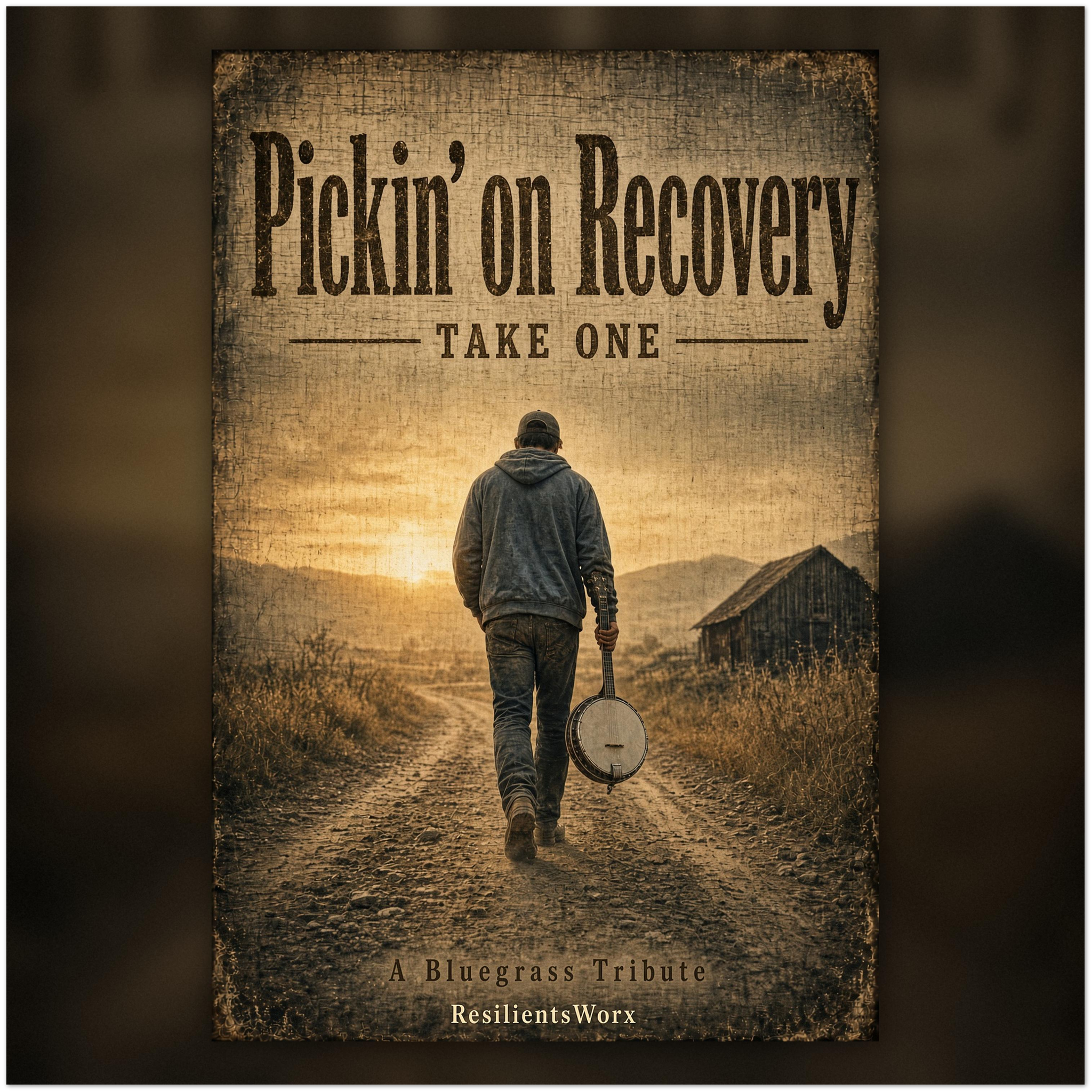 Pickin&#39; on Recovery Take One - Fine Art Poster
