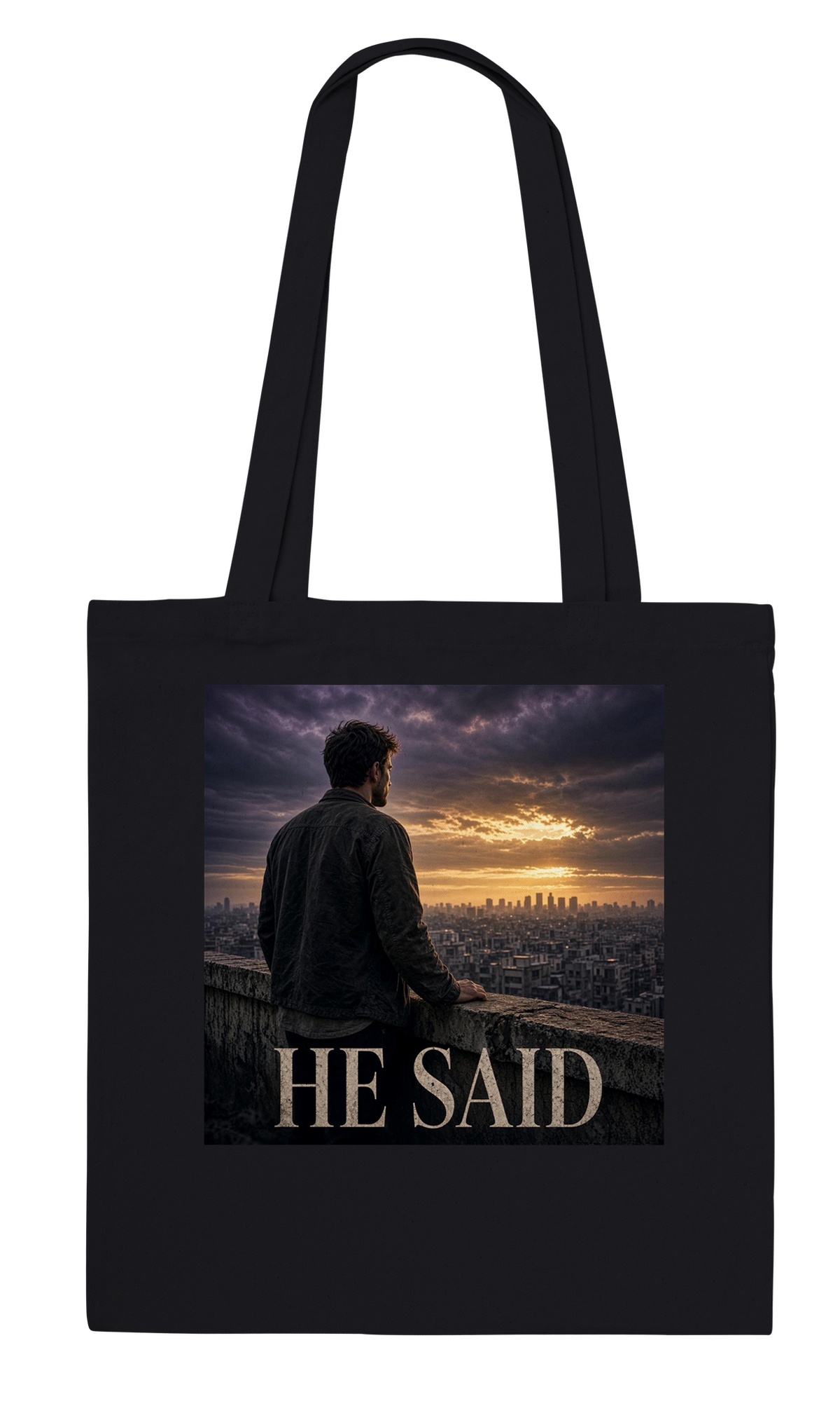 He Said - Tote bag