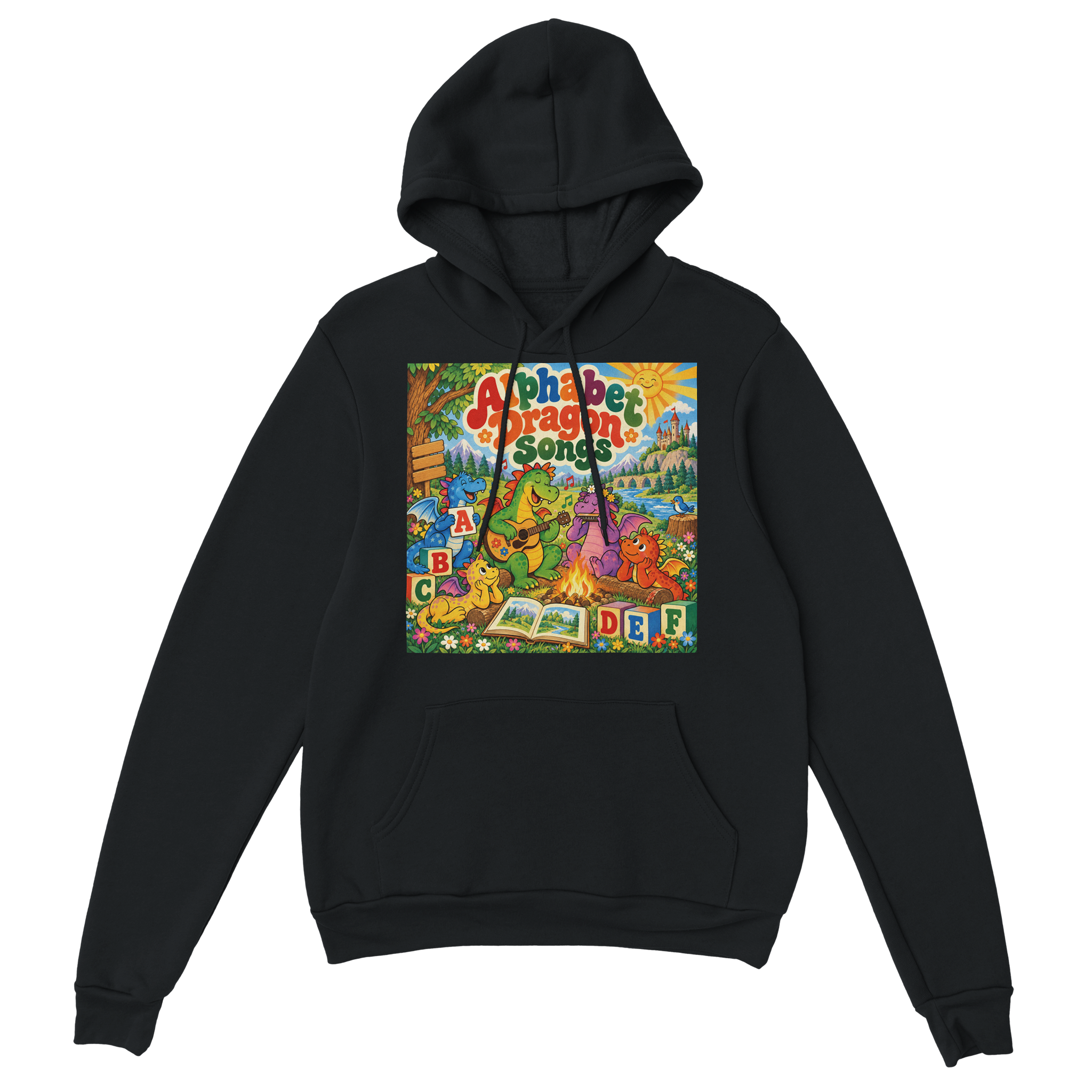 Alphabet Dragon Songs - Classic Unisex Pullover Hoodie