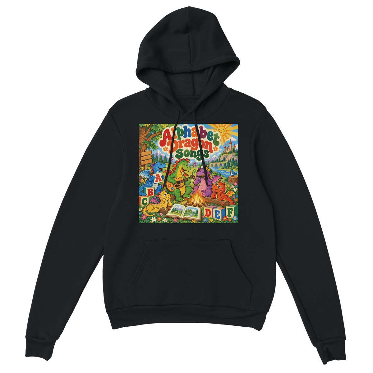 Alphabet Dragon Songs - Classic Unisex Pullover Hoodie