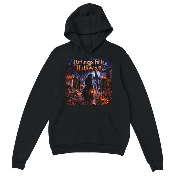 Darkness Falls on Halloween - Classic Unisex Pullover Hoodie