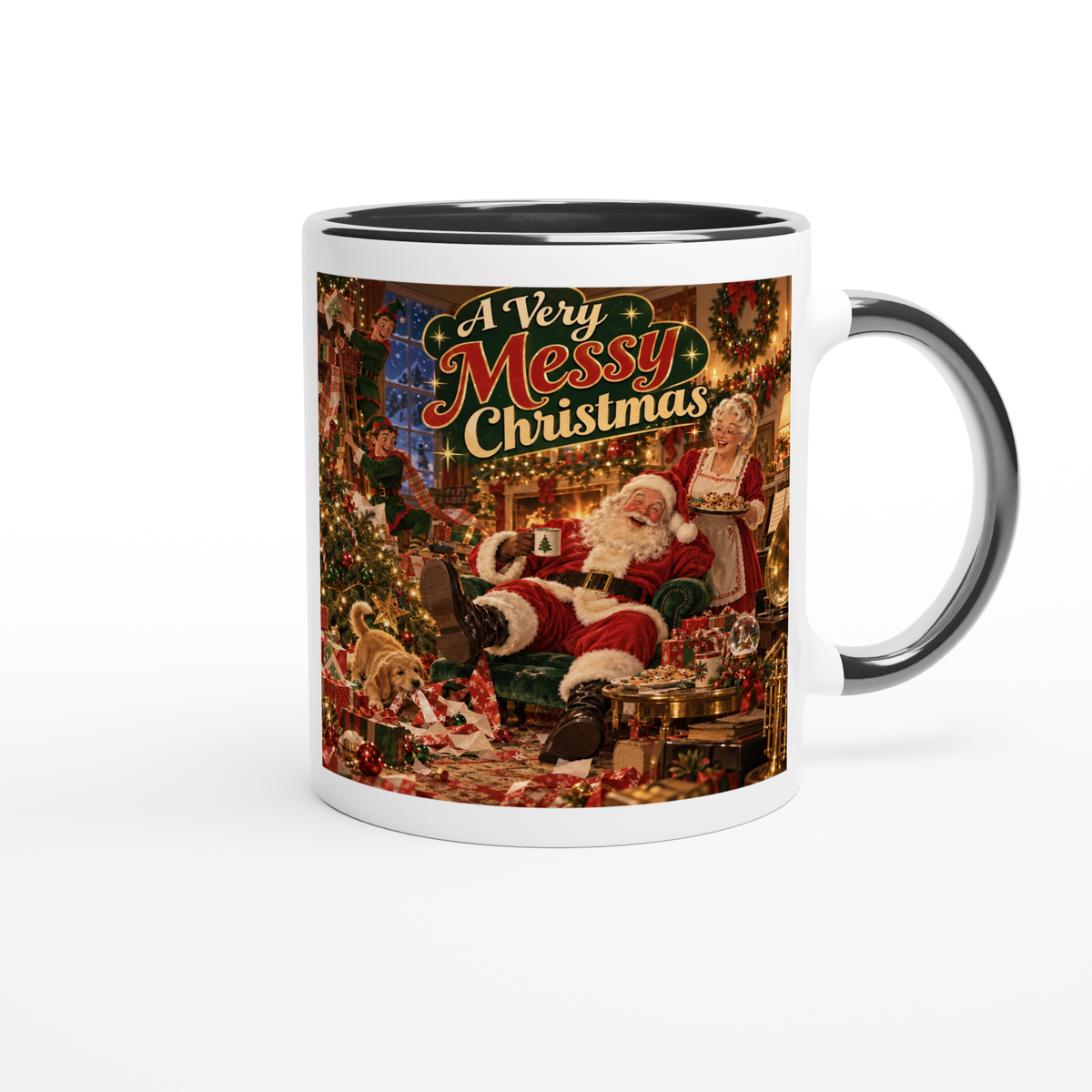 A Very Messy Christmas - Ceramic Mug