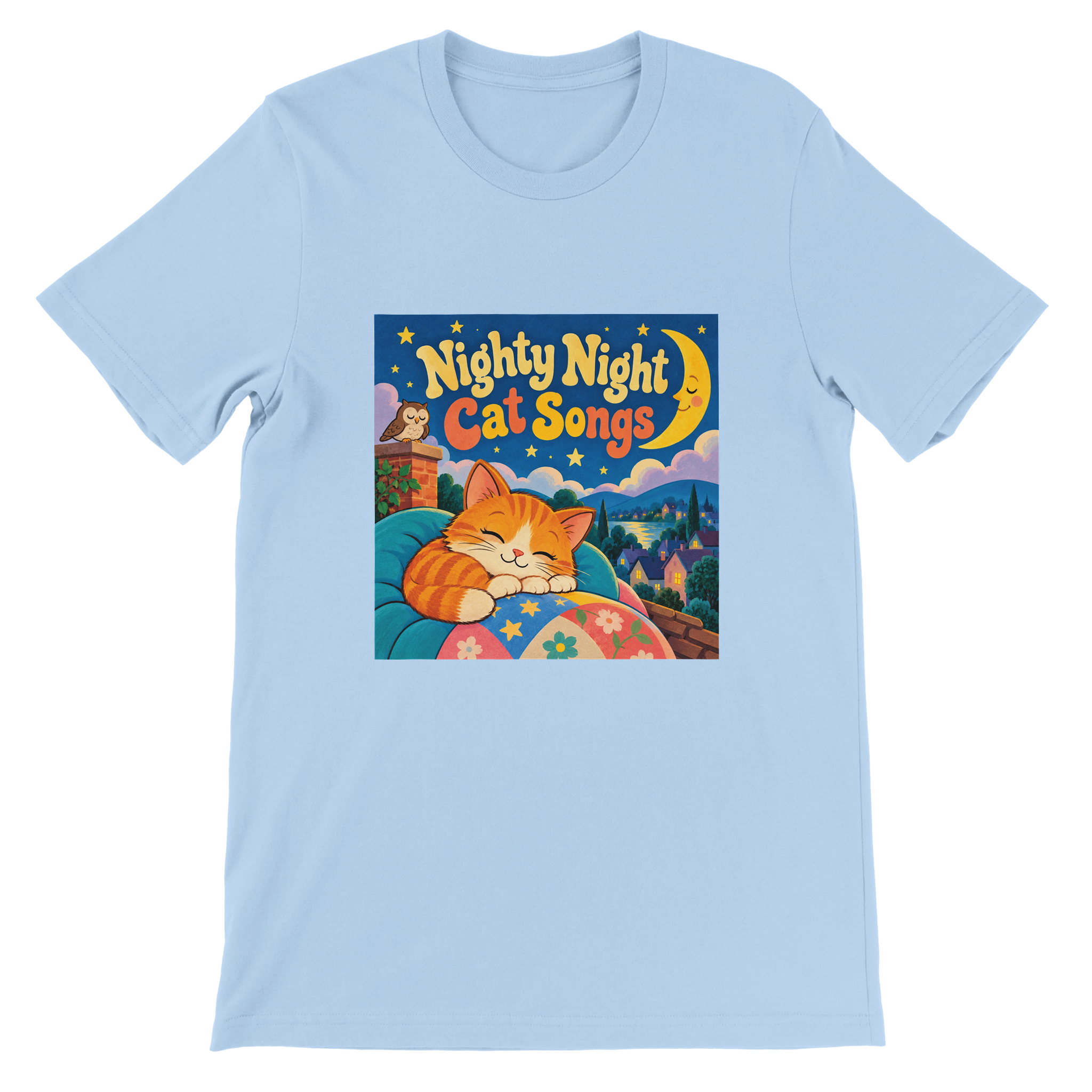 Nighty Night Cat Songs - Unisex T-Shirt