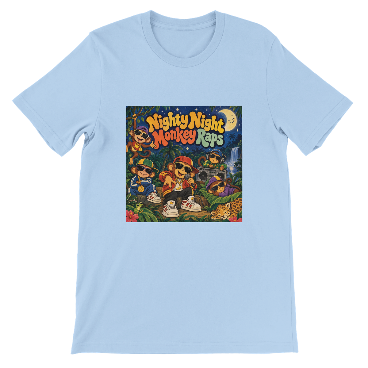 Nighty Night Monkey Raps - Unisex T-Shirt