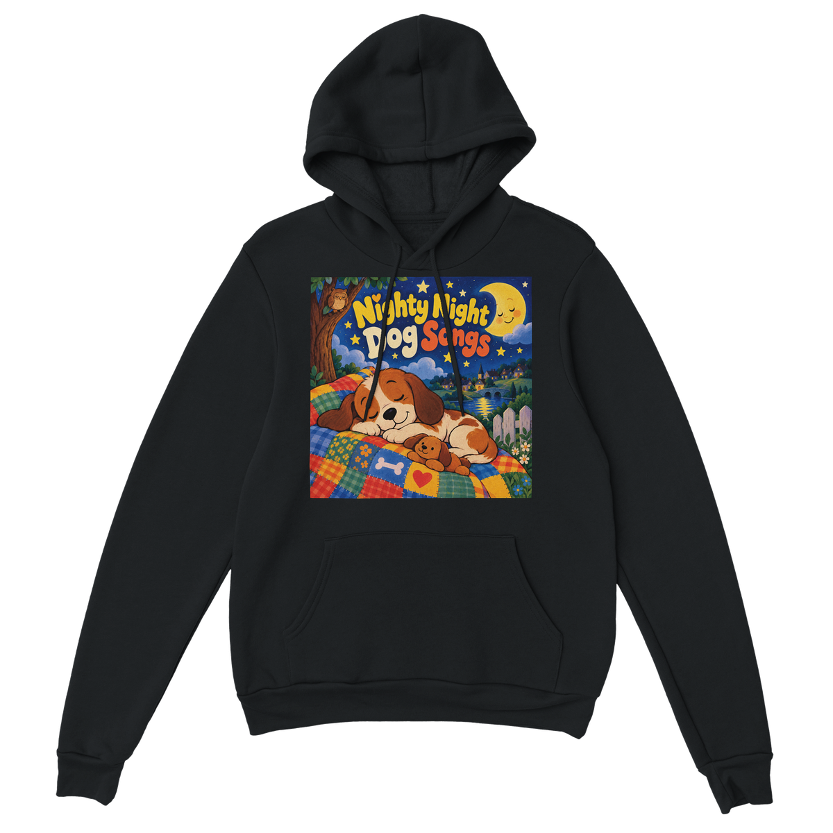 Nighty Night Dog Songs - Classic Unisex Pullover Hoodie