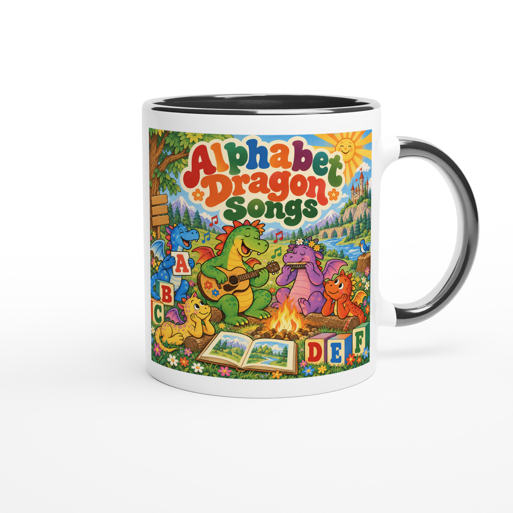 Alphabet Dragon Songs - Ceramic Mug