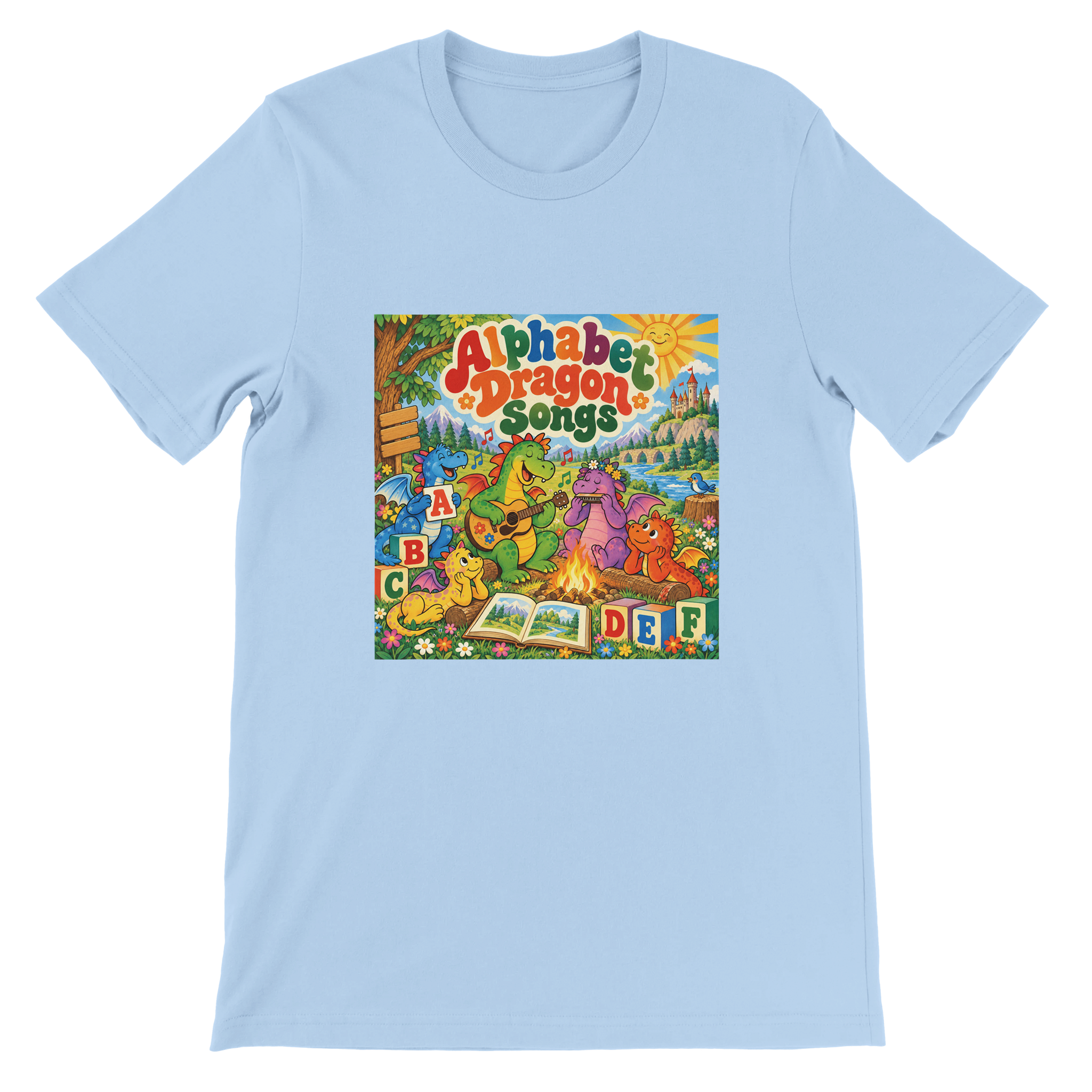 Alphabet Dragon Songs - Unisex T-Shirt