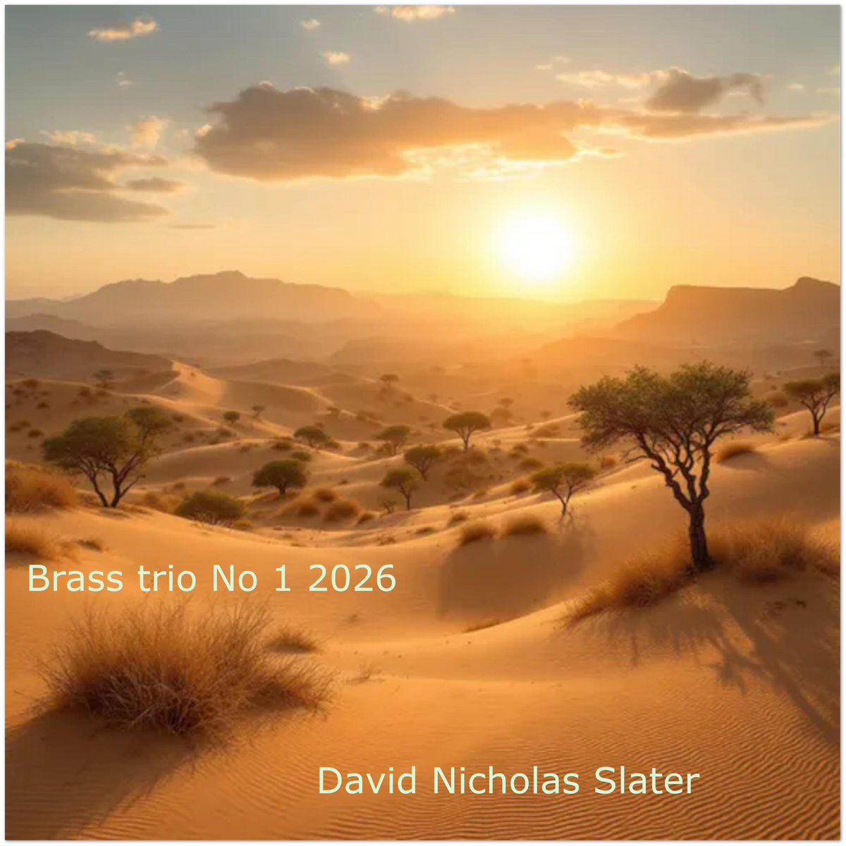 Brass trio no 1 2026 - Fine Art Poster