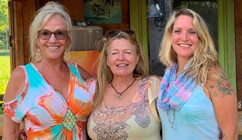 L - R: Cheryl Lescom, Chuckee Zehr & Sarah Smith
