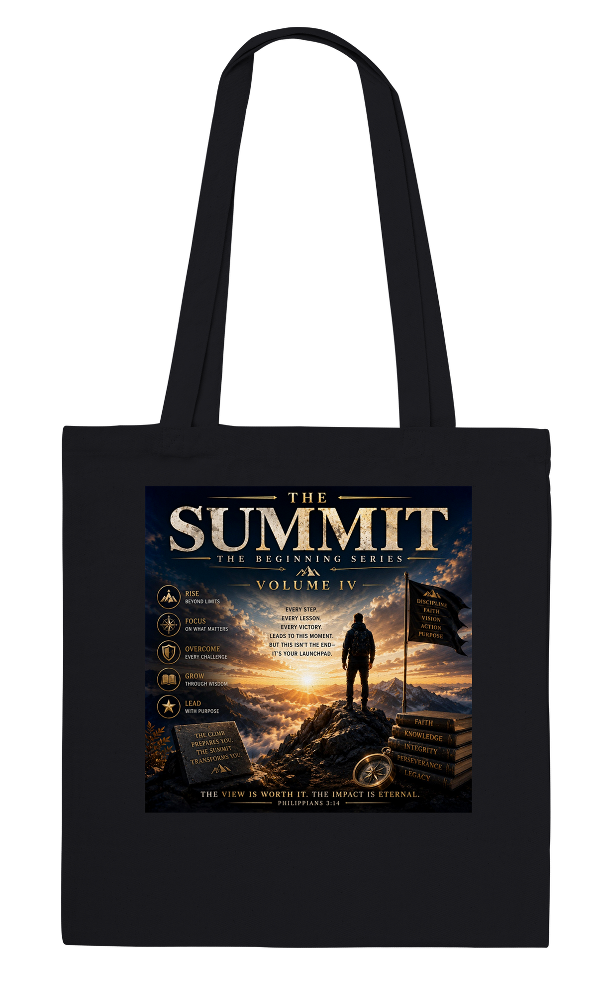 The Summit (The Beginning Series Volume IV) - Tote bag