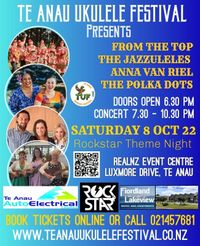 Te Anua Ukulele Festival w/Anna van Riel Band