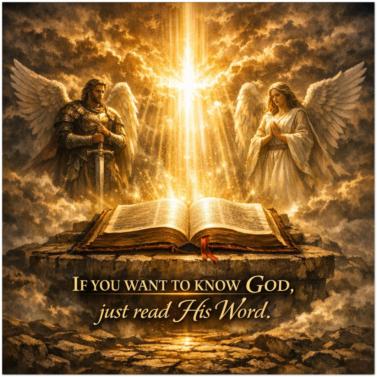 The Search For God - Fine Art Poster