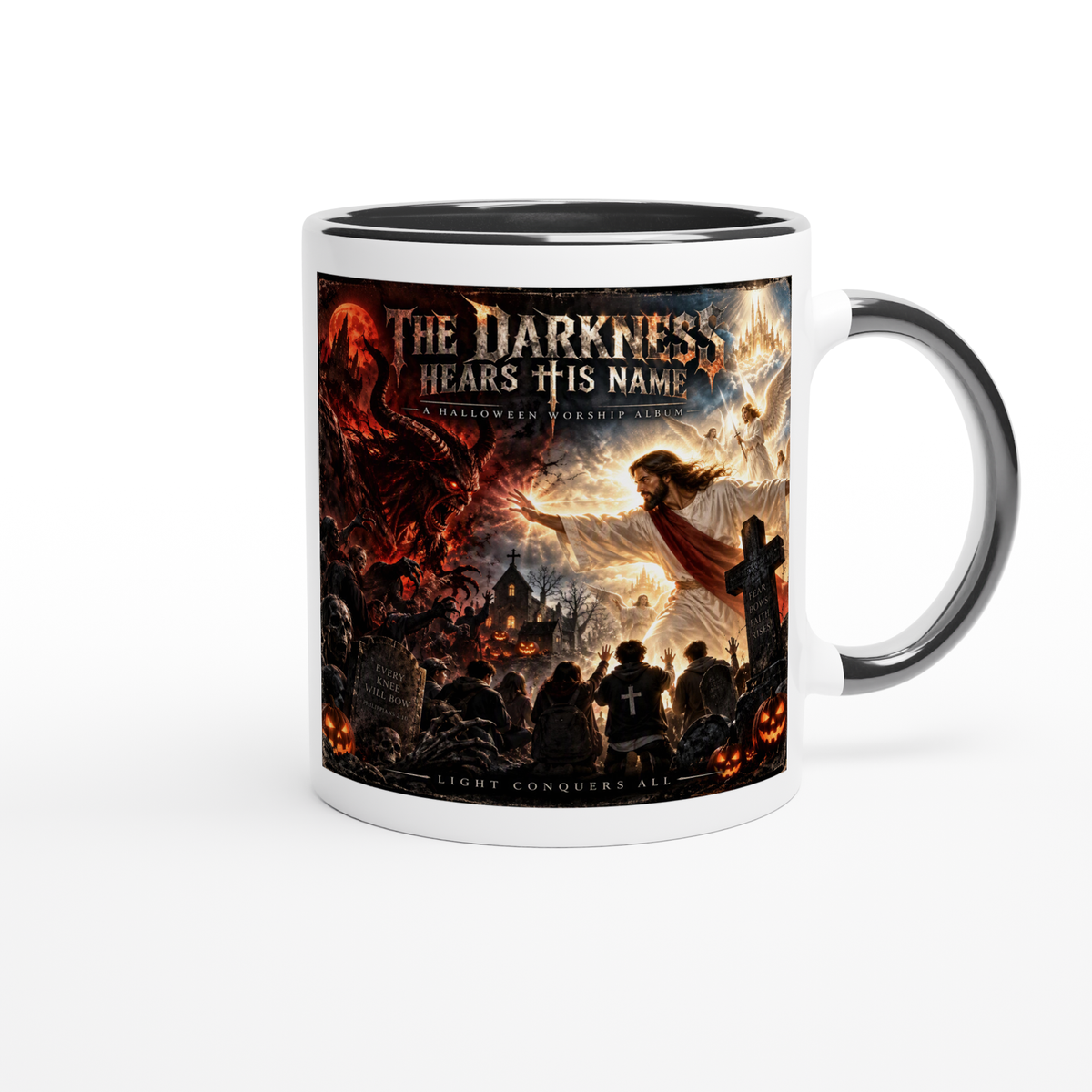 THE DARKNESS HEARS HIS NAME - Ceramic Mug