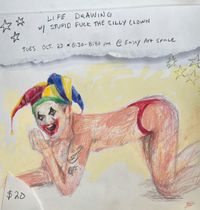 Life Drawing with Stupid Fuck