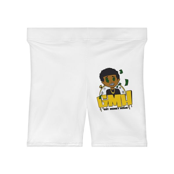 GMH Black & Gold Biker Shorts