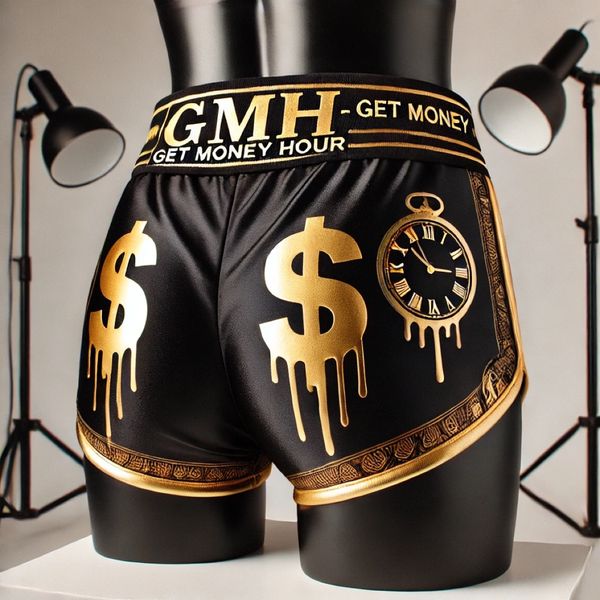 GMH Black & Gold Boxer Briefs