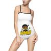 GMH Black & Gold One-Piece Swimsuit