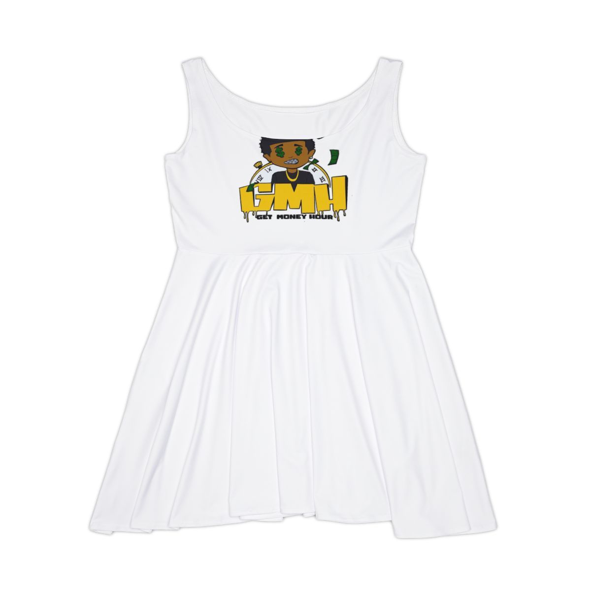 GMH Black & Gold Skater Dress
