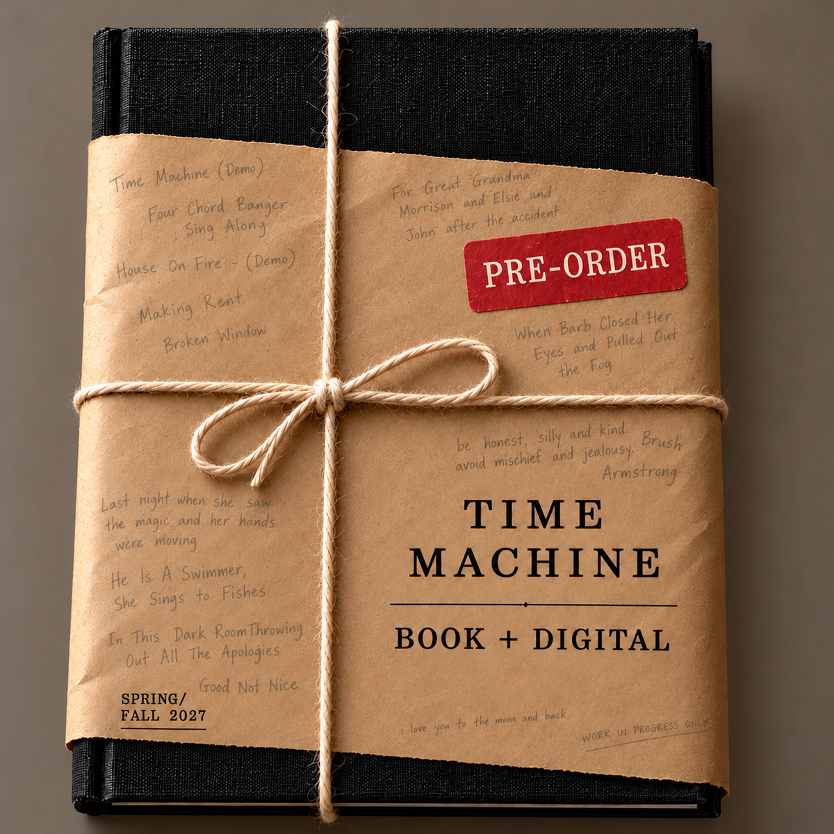 Time Machine Book (w/ Digital)