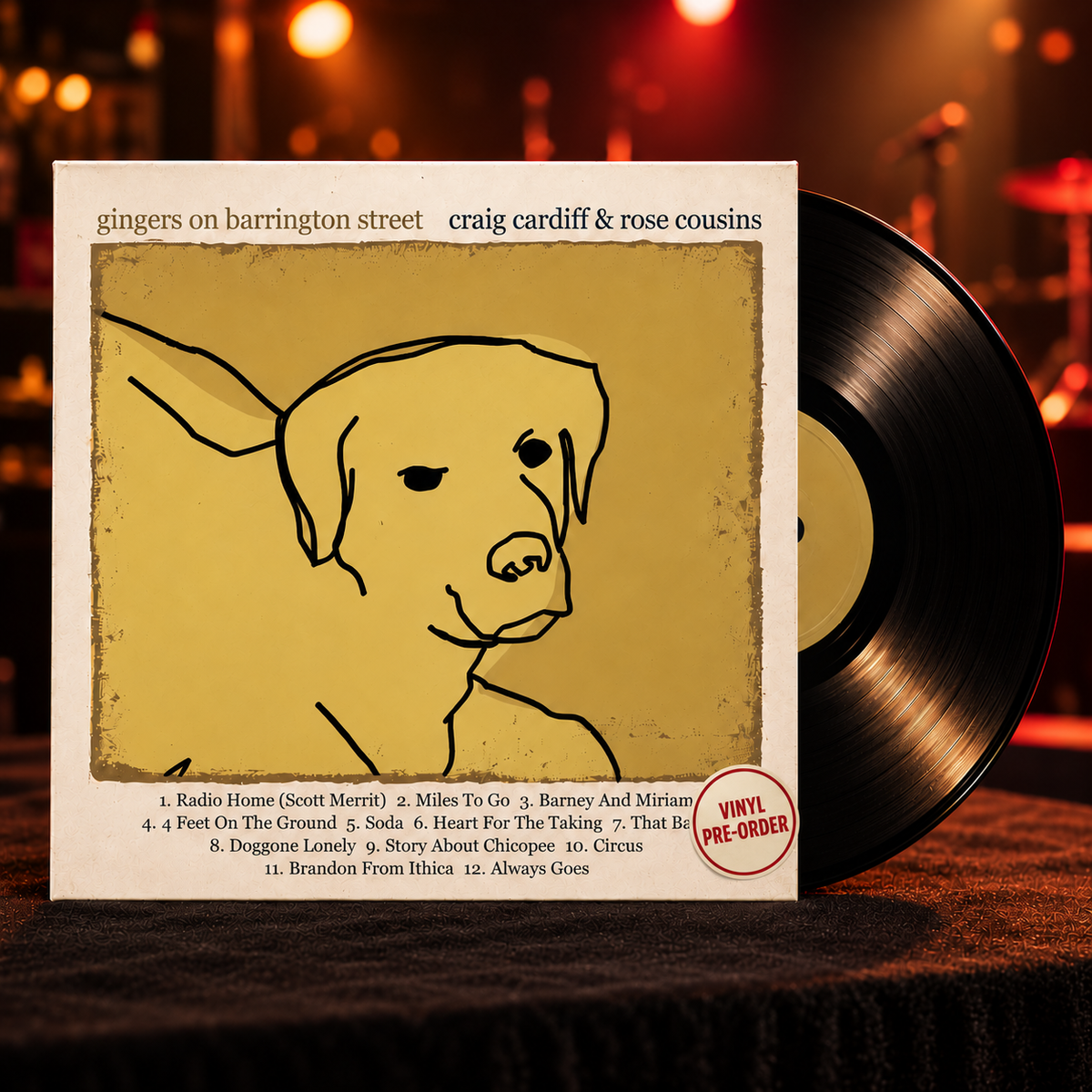 Gingers on Barrington Street — Vinyl preorder
