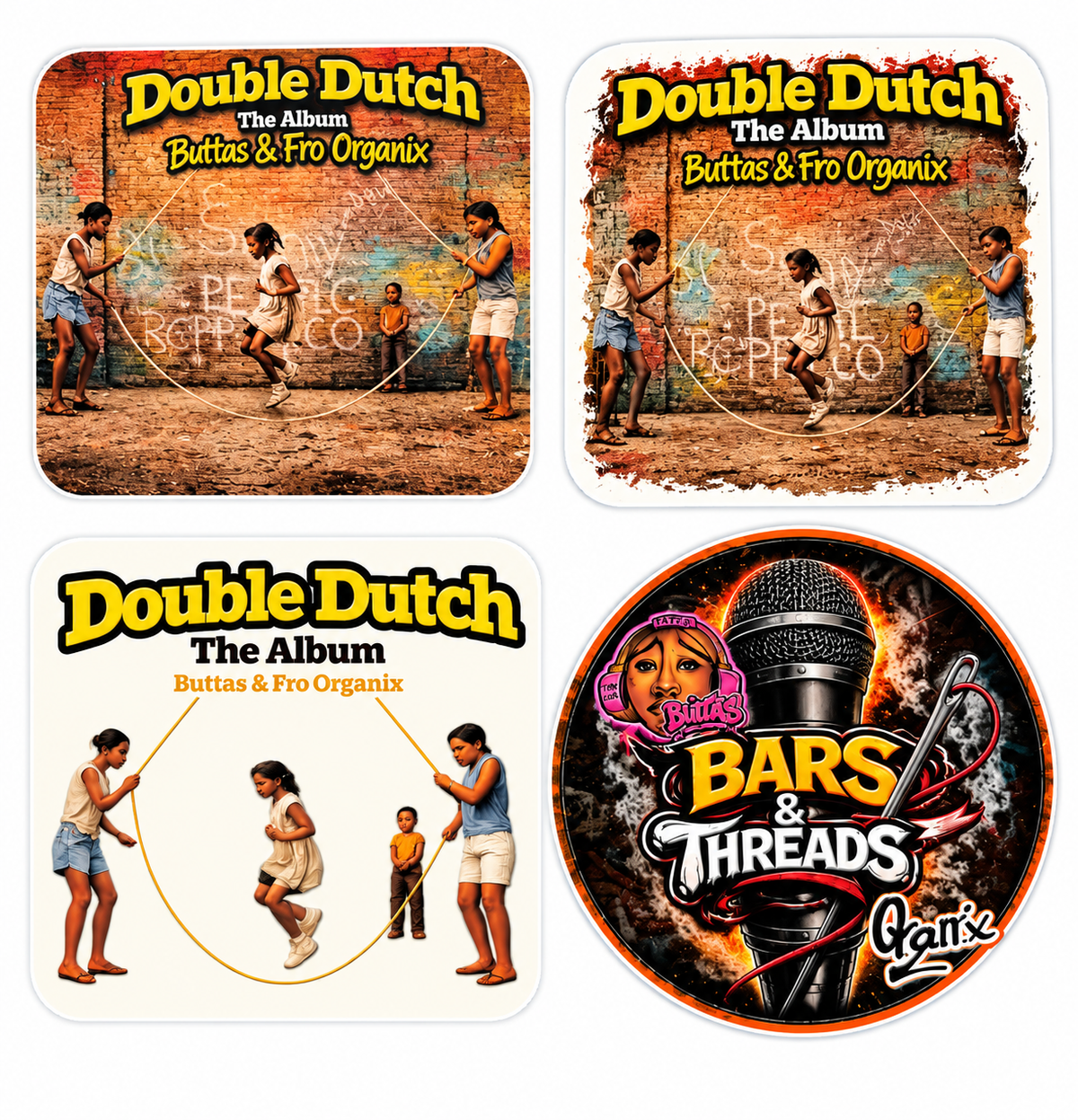 Various Artist Merch Sticker