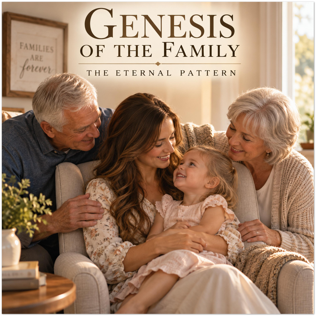 Genesis of the Family (The Eternal Pattern) (Folk Version) - Fine Art Poster