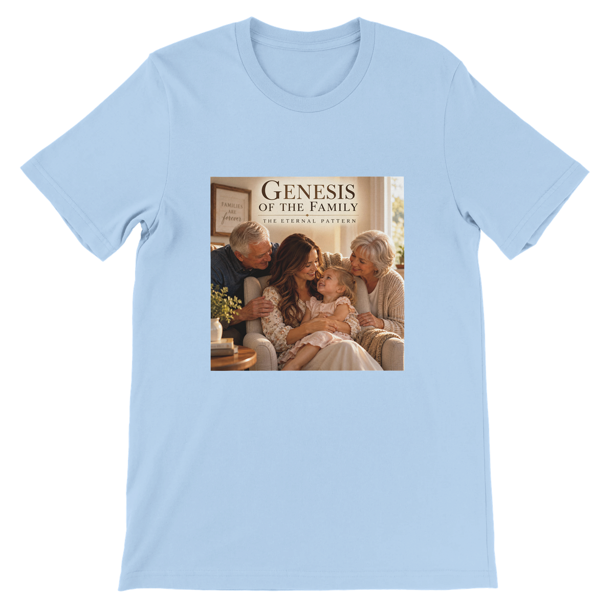 Genesis of the Family (The Eternal Pattern) (Folk Version) - Unisex T-Shirt