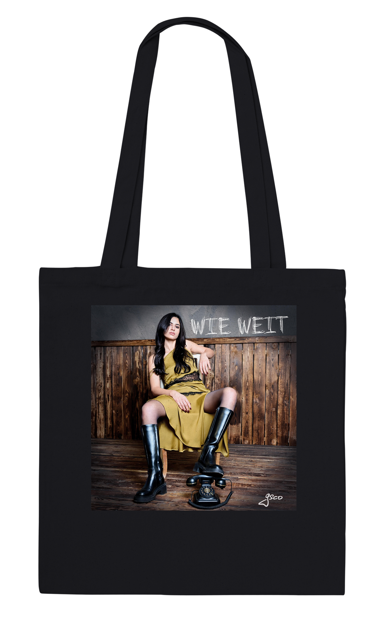 wie weit - Tote bag